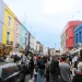 Students love the atmosphere at Portobello Road market
